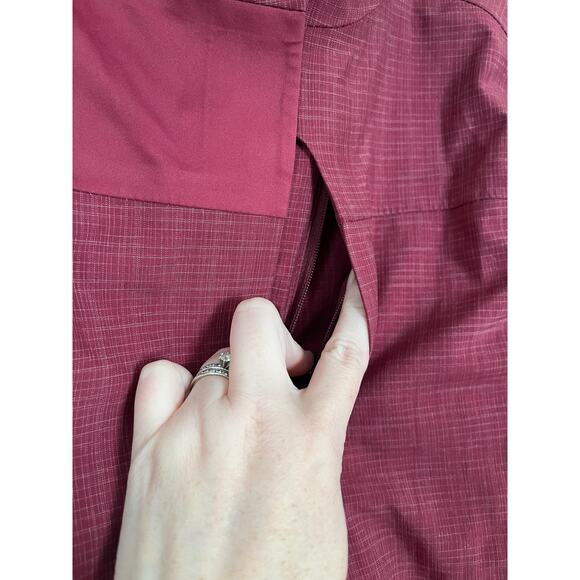 Nils Womens Red Burgundy Winter Ski Jacket Thermore Recco Technology Size 6 - Picture 4 of 16